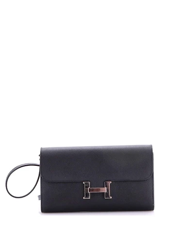 Pre-Owned HERMES Constance To Go Wallet Epsom