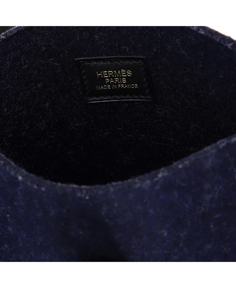 Pre-Owned HERMES Pm Evelyne Bag Gen Iii Felt