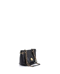 Pre-Owned Versace Mini Medusa Icon Chain Tote Leather