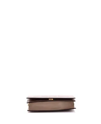 Pre-Owned Fendi Logo Wallet on Chain Embossed Leather