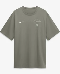 Nike Men's Olive New York Yankees Statement Dri-fit Primary T-Shirt