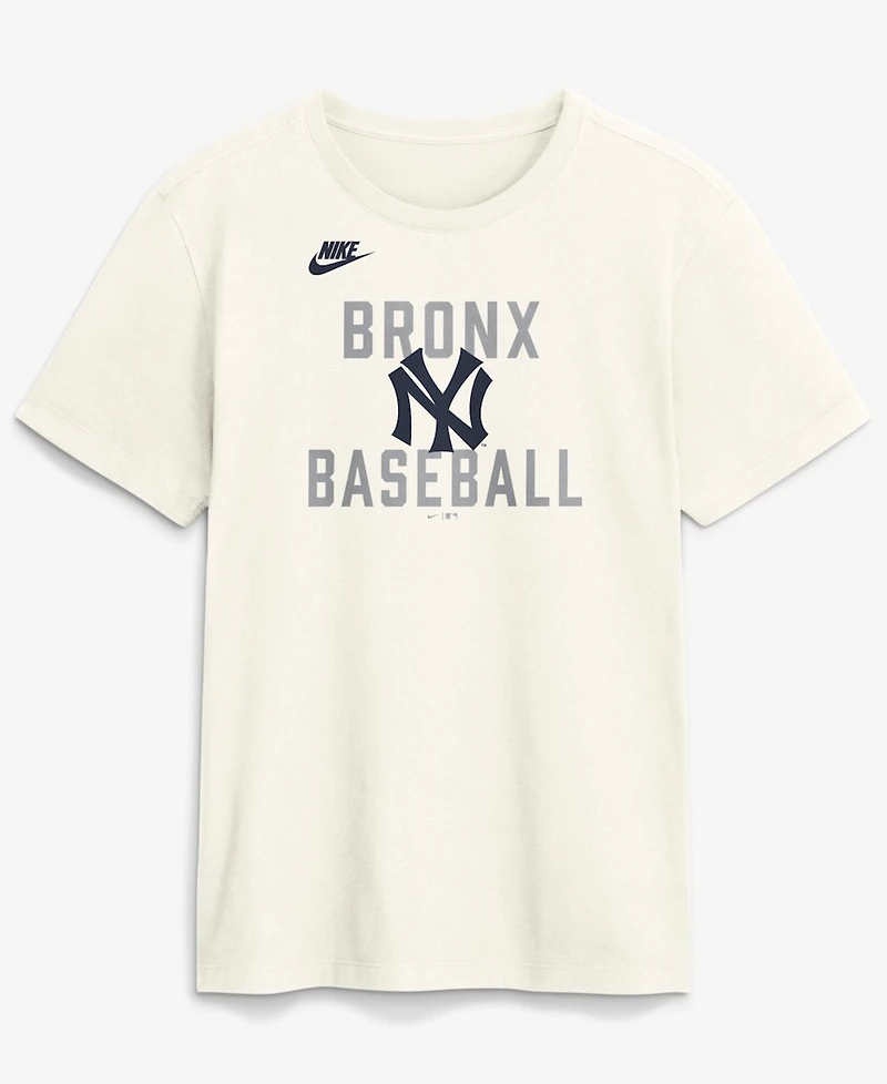Nike Men's Cream New York Yankees Cooperstown Collection ‘70s Inspired T-Shirt