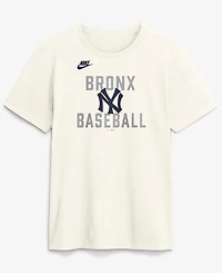 Nike Men's Cream New York Yankees Cooperstown Collection ‘70s Inspired T-Shirt