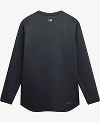 Nike Men's Navy Detroit Tigers Authentic Collection Raglan Dri-fit Sweatshirt
