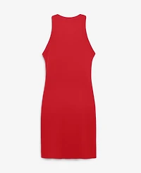 Fanatics Women's Red Kansas City Chiefs Push Beyond Tri-Blend Ribbed Sleeveless Dress