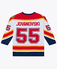 Mitchell & Ness Men's Ed Jovanovski White Florida Panthers 1996 Power Play Jersey
