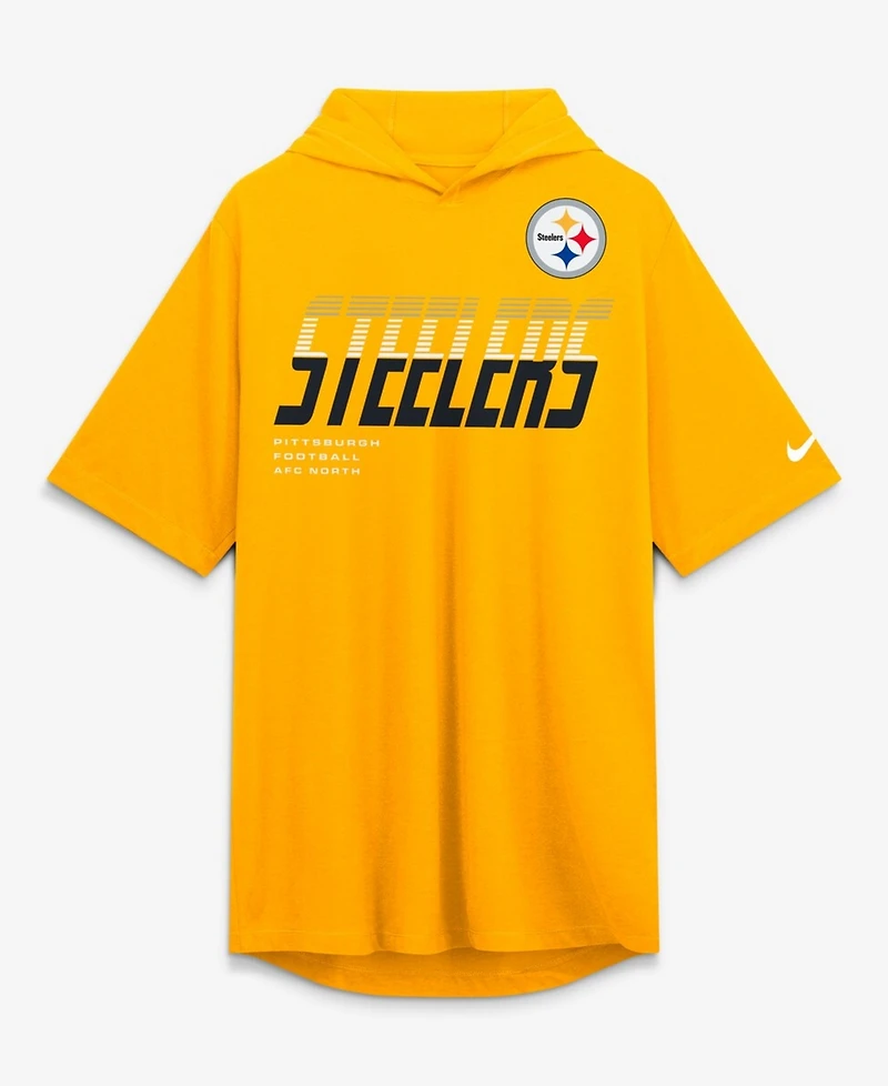 Nike Men's Gold Pittsburgh Steelers Tri-Blend Hooded T-Shirt