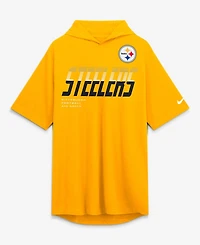 Nike Men's Gold Pittsburgh Steelers Tri-Blend Hooded T-Shirt