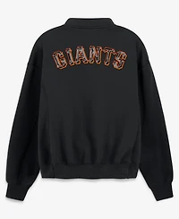 Fanatics Women's Black San Francisco Giants Oversized Rage Against Full-Zip Jacket