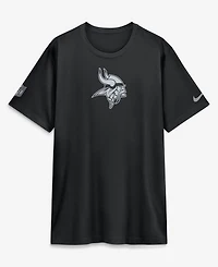 Nike Men's Black Minnesota Vikings Sideline Lead The Charge Legend Dri-fit T-Shirt