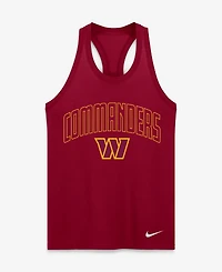 Nike Women's Burgundy Washington Commanders Primetime Tri-Blend Dri-fit Tank Top