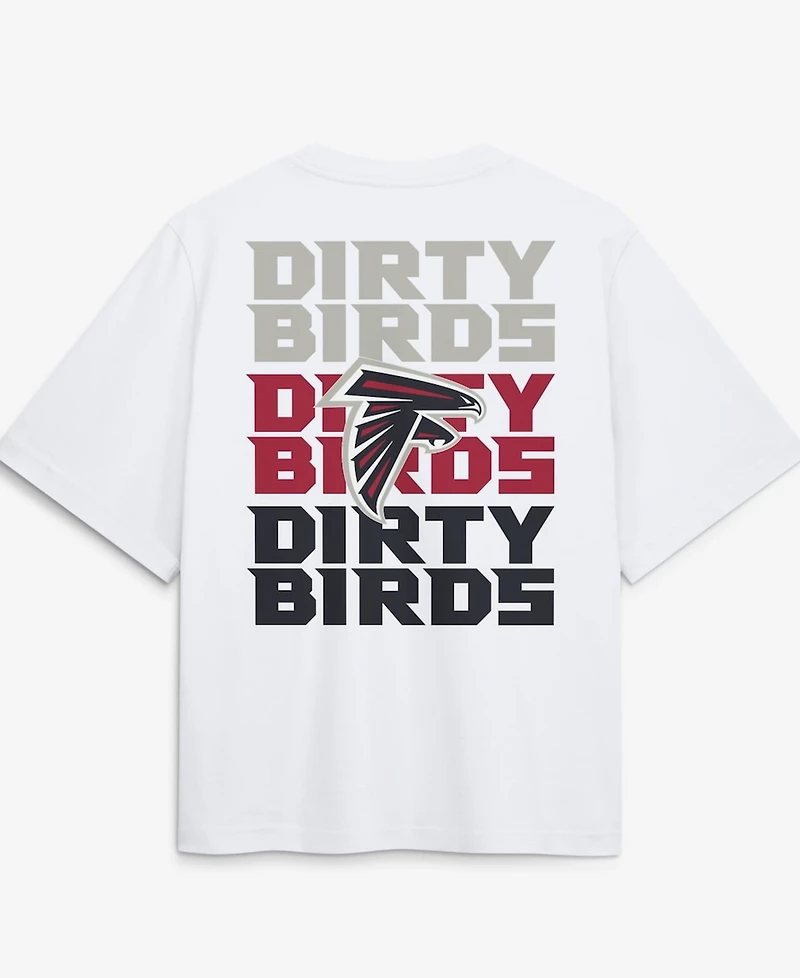 Nike Women's White Atlanta Falcons Redesign Boxy T-Shirt