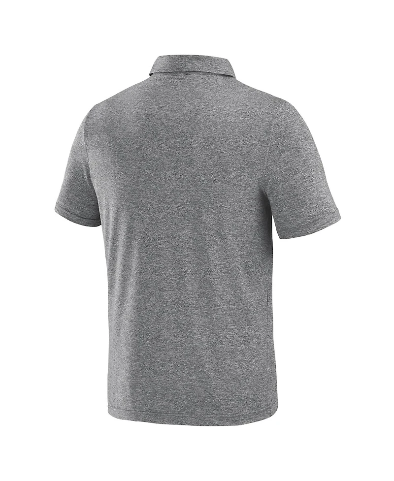 J. Palmer Men's Black New Orleans Saints Four Down Polo Shirt