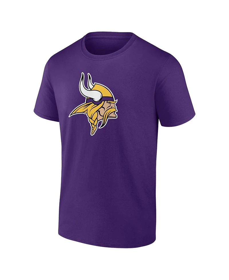 Logo Athletic Men's Purple Minnesota Vikings Primary T-Shirt
