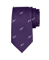 J. Palmer Men's Baltimore Ravens Game Day Polka Dot Tie