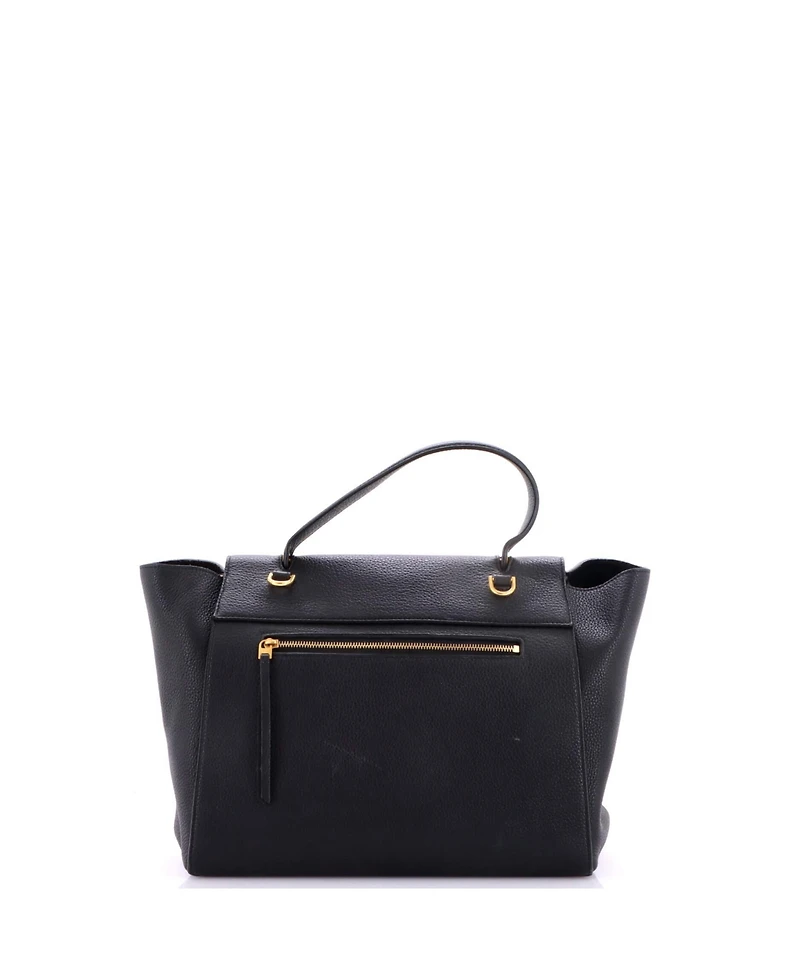 Pre-Owned Celine Mini Belt Bag Textured Leather