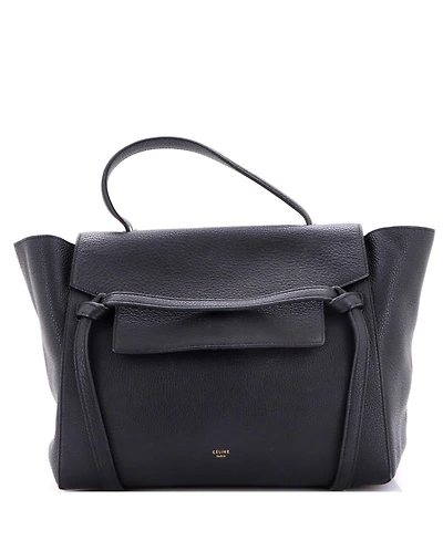 Pre-Owned Celine Mini Belt Bag Textured Leather