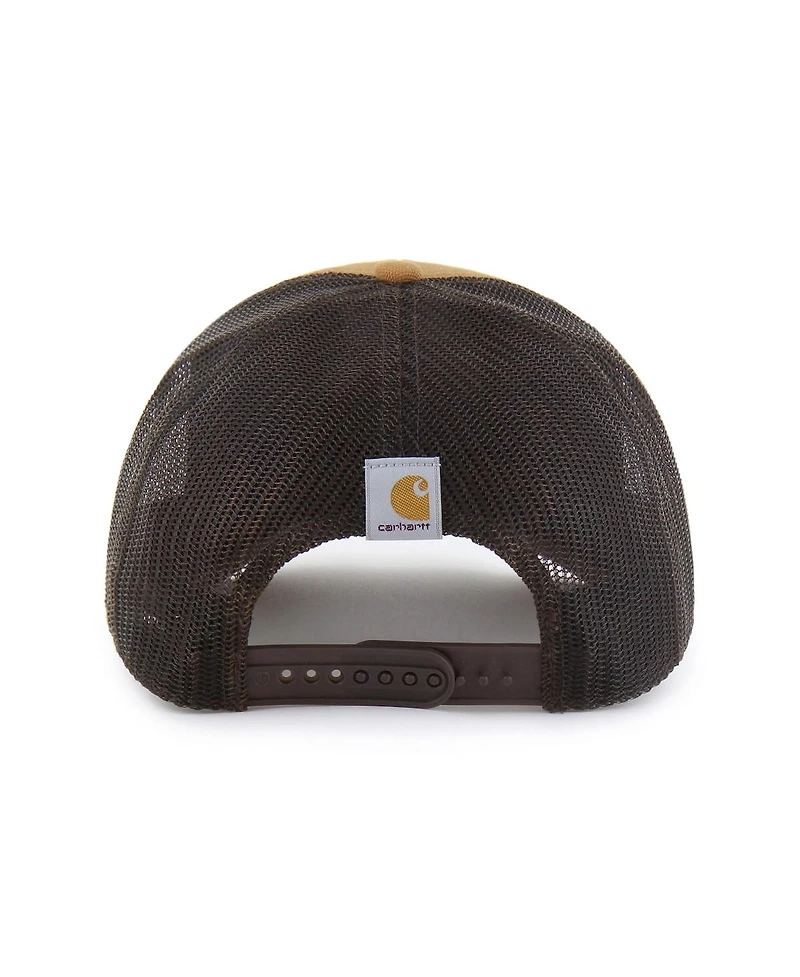 '47 Brand X Carhartt Men's and Women's Brown Texas Longhorns Trucker Adjustable Hat