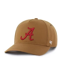 '47 Brand X Carhartt Men's and Women's Brown Alabama Crimson Tide Hitch Adjustable Hat