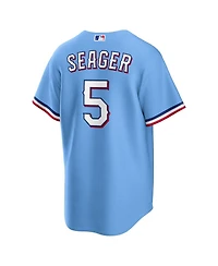 Nike Men's Corey Seager Light Blue Texas Rangers Alternate Replica Jersey