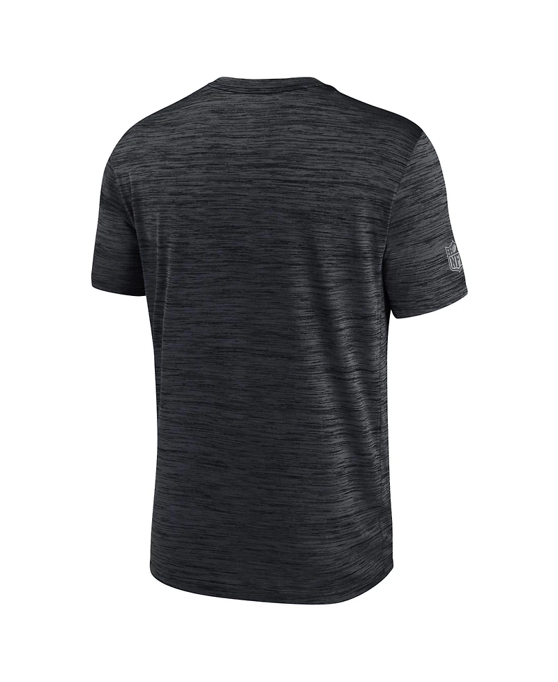 Nike Men's Gray Houston Texans Sideline Double Covered Dri-fit Velocity T-Shirt