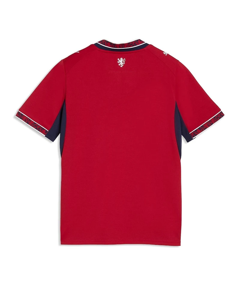 Puma Big Boys and Girls Red Czech Republic National Team 2026 Home Replica Jersey