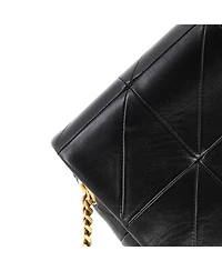 Pre-Owned Saint Laurent Medium Jamie Flap Bag Quilted Leather