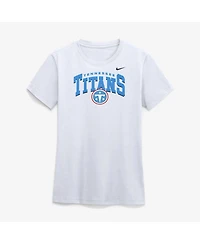 Nike Women's White Tennessee Titans Arch T-Shirt