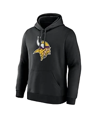 Logo Athletic Men's Black Minnesota Vikings Primary Hoodie