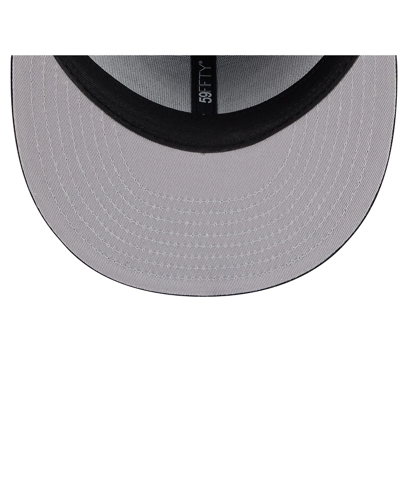 New Era Men's Black Philadelphia Eagles 59FIFTY Fitted Hat