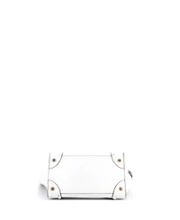 Pre-Owned Celine Mini Bicolor Luggage Bag Leather