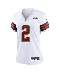 Nike Women's Shedeur Sanders White Cleveland Browns Alternate Game Jersey