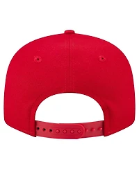 New Era Men's Red Atlanta Falcons Core Team Script 9FIFTY Snapback Hat