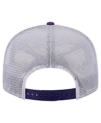 New Era Men's Purple Minnesota Vikings Core Team 9FIFTY Trucker Snapback Hat