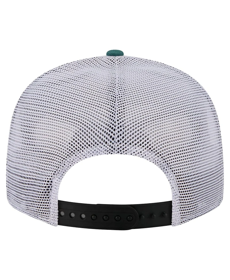 New Era Men's Midnight Green Philadelphia Eagles Core Team 9FIFTY Trucker Snapback Hat