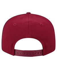 New Era Men's Burgundy Washington Commanders Core Team Script 9FIFTY Snapback Hat