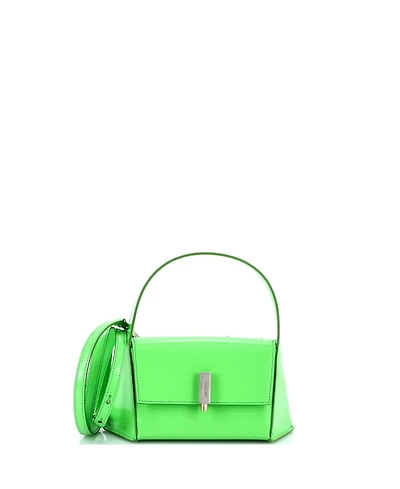 Pre-Owned Salvatore Ferragamo Mini Prisma Hobo Bag Patent