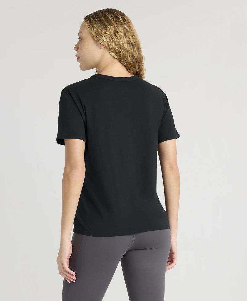 Fanatics Women's Black Minnesota Vikings Essential Legacy T-Shirt