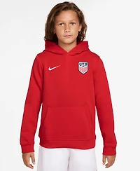Nike Big Boys and Girls Red Usmnt Club Hoodie