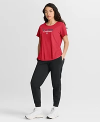 Nike Women's Heather Red St. Louis Cardinals Arched Tri-Blend T-Shirt