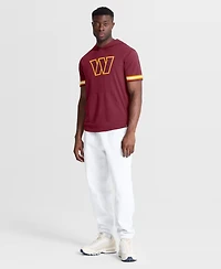 Fanatics Men's Burgundy Washington Commanders Optimal Play Short Sleeve Hooded T-Shirt