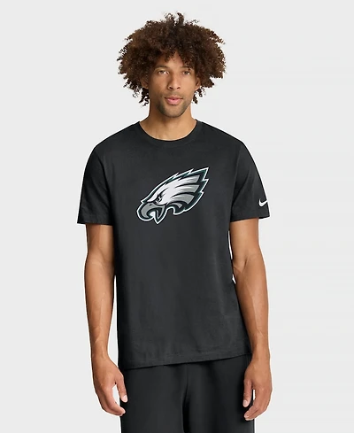 Nike Men's Black Philadelphia Eagles Essential Logo T-Shirt