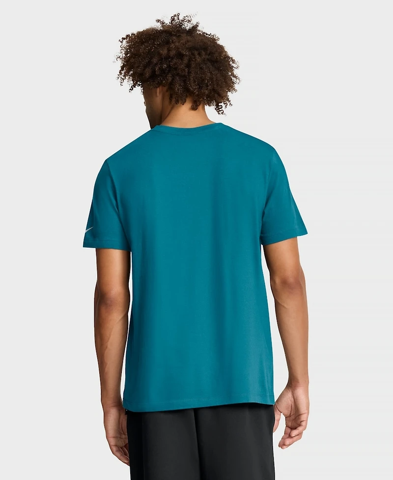 Nike Men's Teal Jacksonville Jaguars Essential Logo T-Shirt