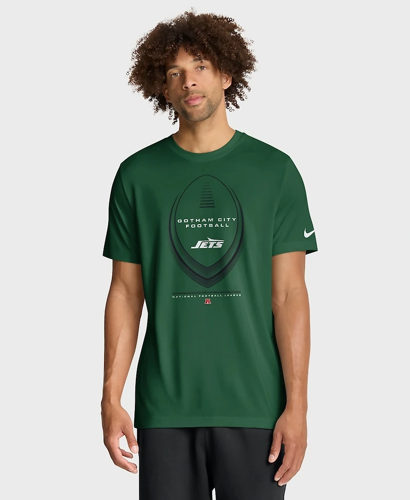 Nike Men's Green New York Jets Legend Icon Dri-fit T-Shirt
