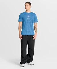 Nike Men's Light Blue Tennessee Titans Velocity Ball Carrier Dri-fit T-Shirt