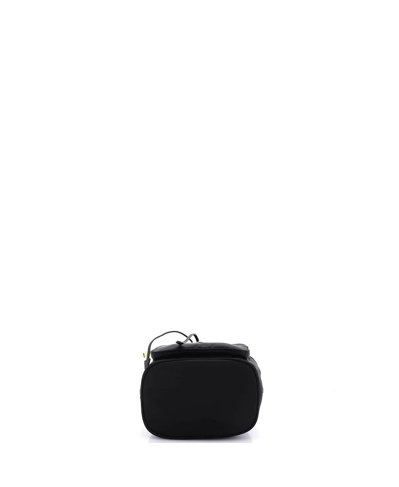 Pre-Owned Prada Small Drawstring Bucket Bag Tessuto