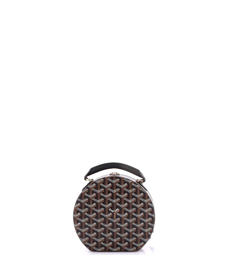 Pre-Owned Goyard Alto Hatbox Bag Coated Canvas