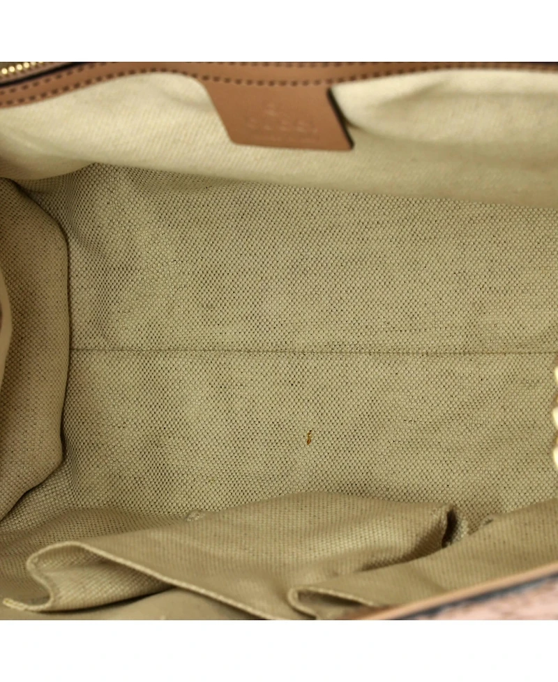 Pre-Owned Gucci Large Emily Chain Flap Shoulder Bag Guccissima Leather