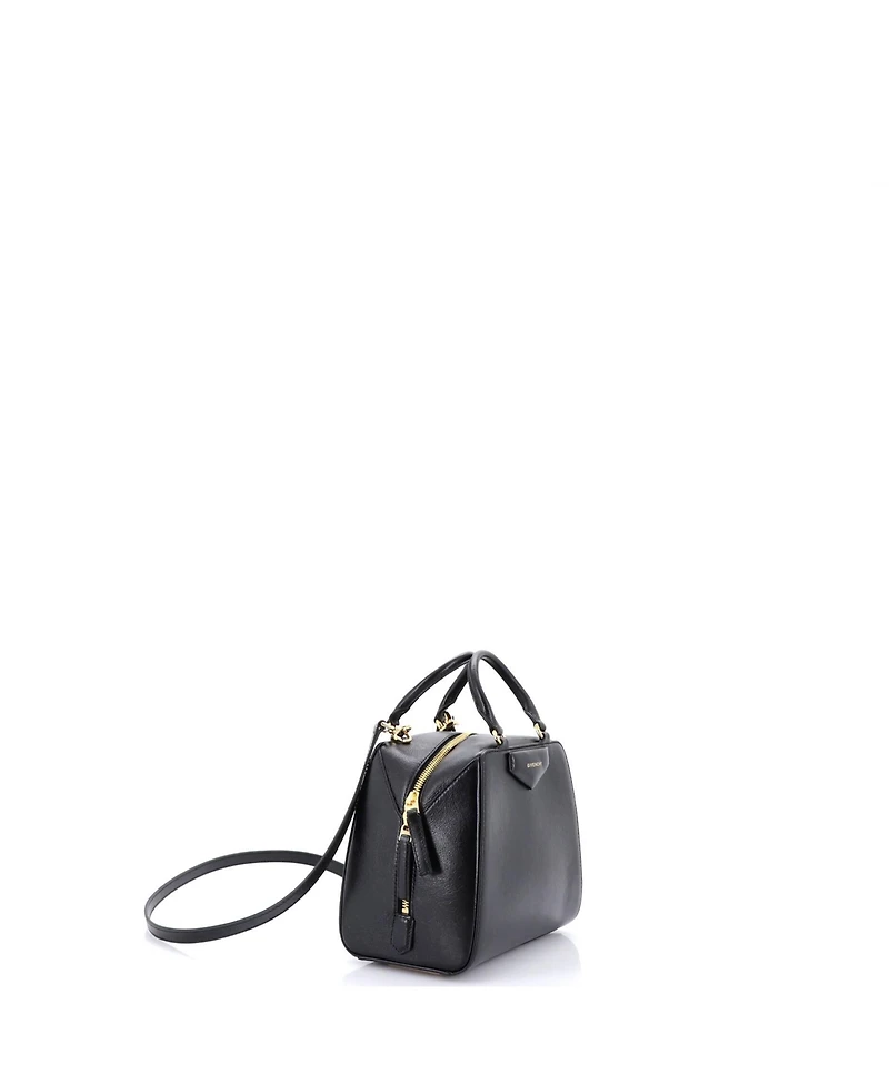 Pre-Owned Givenchy Mini Antigona Cube Bag Leather