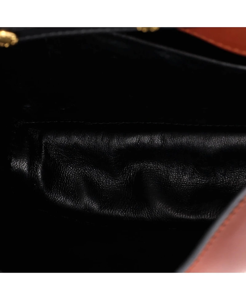 Pre-Owned Prada Small Cahier Crossbody Bag Embellished Leather